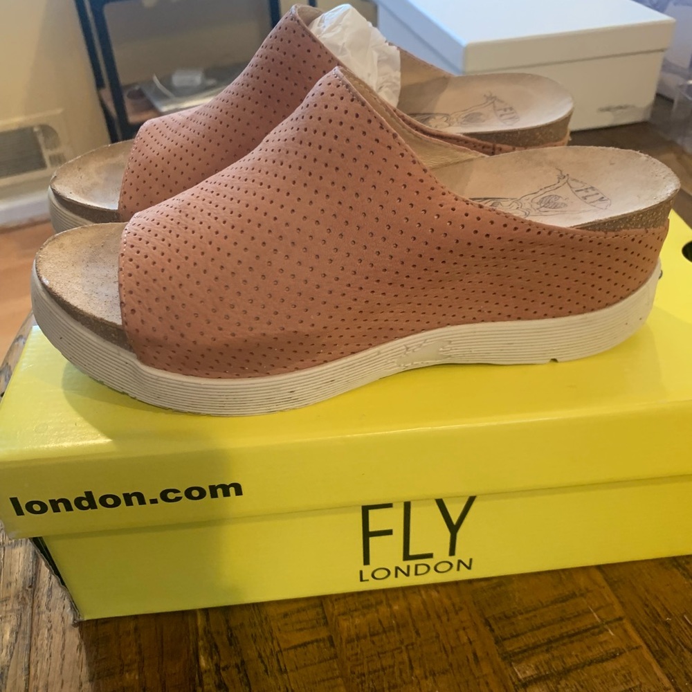 Fly London platform wedge sandal!